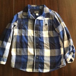 🔴Toddler boy button up